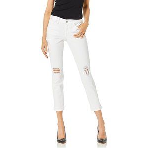 Jessica Simpson Women's Forever Roll Cuff Skinny Crop to Ankle Jean size 14W